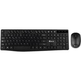 Ngs Teclado QWERTY Espanhol Sem fios M&K LAYOUT SPAGNOLO ES Kit Mouse and Keyboard