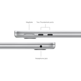 MacBook Air 13" (2024) - M3 da Apple com CPU 8‑core e GPU 10-Core - 8GB RAM - SSD 512GB - AZERTY - Francês