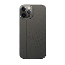 Capa iPhone 12/12 Pro - Material natural - Preto