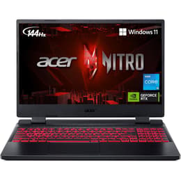 Acer Nitro 5 AN515-58-525P 15"-inch - Core i5 - Gen 12 (H) - 16GB - SSD 512 GB NVIDIA GeForce RTX 3050 QWERTY - Inglês