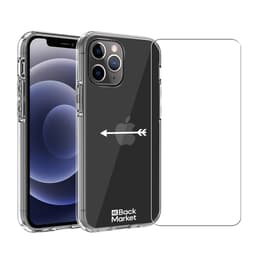 Back Market Capa iPhone 11 Pro e película de proteção - 60% Plástico reciclado - Transparente