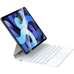 Hou Teclado QWERTZ Alemão Sem fios Retro-iluminado MF-11
