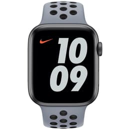 Apple Watch (Series 6) 2020 GPS 44 - Alumínio Cinzento sideral - Bracelete desportiva Nike Cinzento