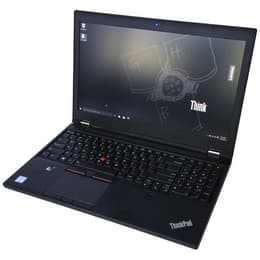 Lenovo ThinkPad P50 15-inch (2018) - Core i7 - Gen 8 (U) - 8GB - SSD 256 GB QWERTY - Inglês
