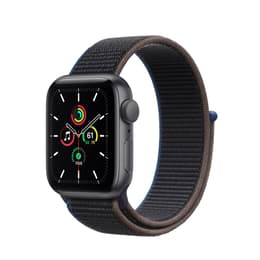 Apple Watch (Series SE) 2020 GPS 44 - Alumínio Cinzento sideral - Loop desportiva Antracite/Preto
