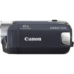 Canon Legria FS200 Camcorder - Preto/Prateado
