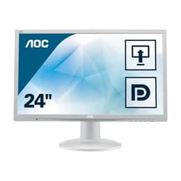 24-inch Aoc E2460PQ 1920 x 1080 LED Monitor Branco