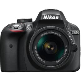 Reflexo D3300 - Preto + Nikon AF-P DX 18-55mm f/3.5-5.6G f/3.5-5.6
