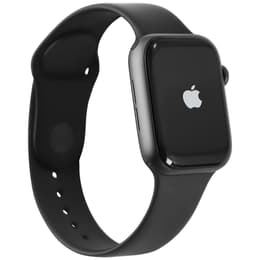 Apple Watch (Series 6) 2020 GPS + Celular 44 - Alumínio Cinzento sideral - Bracelete desportiva Preto