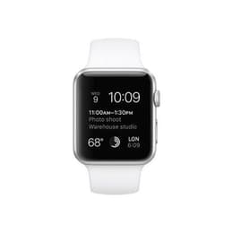 Apple Watch (Series 3) 2017 GPS 38 - Alumínio Prateado - Circuito desportivo Branco