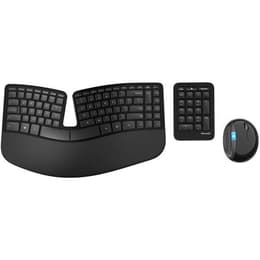 Microsoft Teclado QWERTY Português Sem fios Sculpt Ergonomic
