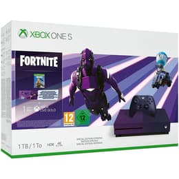 Xbox One S 1000GB - Preto - Edição limitada Fortnite + Fortnite