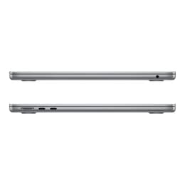 MacBook Air 13" (2022) - M2 da Apple com CPU 8‑core e GPU 8-Core - 16GB RAM - SSD 512GB - Ecrã padrão - QWERTZ - Alemão