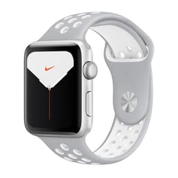 Apple Watch (Series 5) 2019 GPS 40 - Alumínio Prateado - Bracelete desportiva Nike