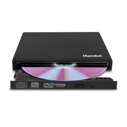 Hamlet XDVDSLIMK with Data cable type A/B and USB power cable Leitor De Dvd
