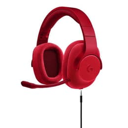 G433 redutor de ruído jogos Auscultador- sem fios com microfone - Vermelho