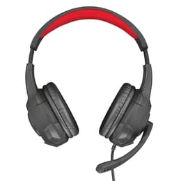 GXT 307 Ravu jogos Auscultador- com fios com microfone - Preto/Vermelho