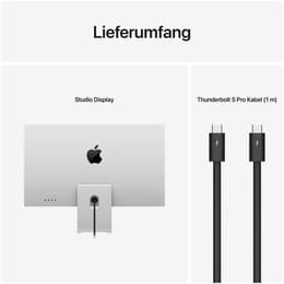 27-inch Apple Studio Display 5120 x 2880 LCD Monitor Cinzento