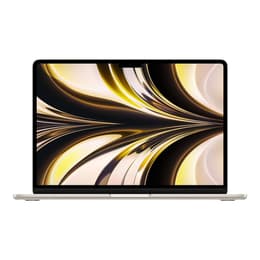 MacBook Air 13.3" (2022) - M2 da Apple com CPU 8‑core e GPU 8-Core - 8GB RAM - SSD 256GB - QWERTY - Espanhol