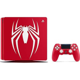 PlayStation 4 Slim 1000GB - Vermelho - Edição limitada Marvel’s Spider-Man + Marvel’s Spider-Man