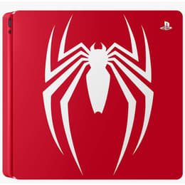 PlayStation 4 Slim 1000GB - Vermelho - Edição limitada Marvel’s Spider-Man + Marvel’s Spider-Man