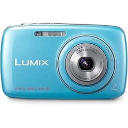 Compacto Lumix DMC-S1 - Azul + Panasonic Lumix DC Vario ASPH.MEGA O.I.S f/3.1-6.5
