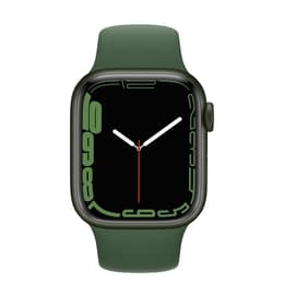 Apple Watch Series 7 (2021) GPS + Celular 45 mm - Alumínio Verde - Bracelete desportiva Verde