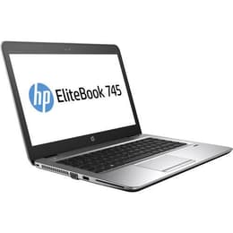 HP EliteBook 745 G4 14-inch PRO A10-8730B - SSD 128 GB - 8GB QWERTY - Inglês