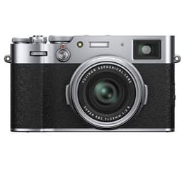 X100V - Prateado + Fujifilm Fujinon Aspherical Lens Super EBC 23.0mm f/2 II f/2