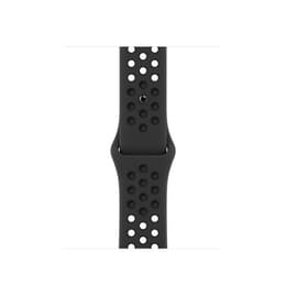 Apple Watch Series 7 (2021) GPS 41 mm - Alumínio Midnight - Bracelete desportiva Nike Preto