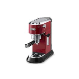 Máquinas de Café Espresso Delonghi Dedica EC 680R 1,0000L - Vermelho