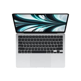 MacBook Air 13" (2022) - M2 da Apple com CPU 8‑core e GPU 8-Core - 8GB RAM - SSD 256GB - QWERTY - Italiano