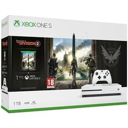 Xbox One S 1000GB - Branco - Edição limitada Tom Clancy`s The Division 2 + Tom Clancy`s The Division 2
