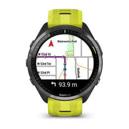 Smart Watch Garmin GPS Forerunner 965 - Preto/Amarelo
