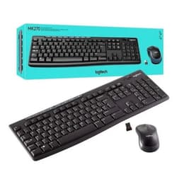 Logitech Teclado QWERTY Espanhol Sem fios MK270
