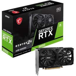 Msi NVIDIA GeForce RTX 3050 6GB GDDR6 VENTUS 2X Placa Gráfica