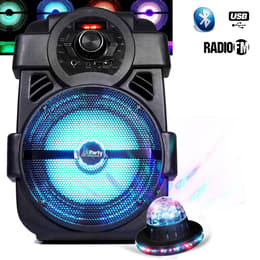 Party Light Karaoké Enfants Enceinte 250W portable Batterie HANDY180 avec USB/BLUETOOTH/ RADIO FM + RounDiams Colunas Pa