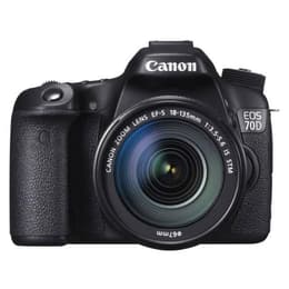 Canon EOS 70D Reflex 20 - Preto