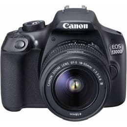 Canon EOS 1300D Reflex 18 - Preto