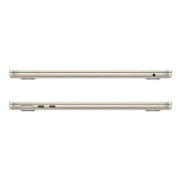 MacBook Air 13" (2022) - M2 da Apple com CPU 8‑core e GPU 10-Core - 8GB RAM - SSD 512GB - QWERTY - Português