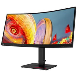 34-inch Lenovo ThinkVision T34w 1920 x 1080 LCD Monitor Preto
