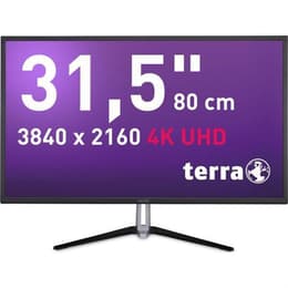 31,5-inch Wortmann Ag Terra LED 3290W 3840 x 2160 LCD Monitor Preto/Cinzento