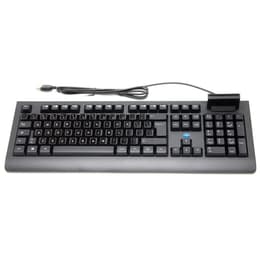 Simpletek Teclado QWERTY Inglês (EUA) Wired with Smart Card Reader, with stickers