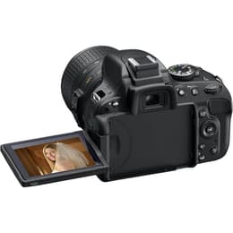 Reflex - Nikon D5100 Preto + Lente Nikon AF-S DX Nikkor 18-55mm f/3.5-5.6G