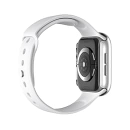 Apple Watch (Series 4) 2018 GPS + Celular 40 - Alumínio Prateado - Bracelete desportiva Branco