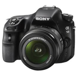Reflexo SLT-A58K - Preto + Sony Sony DT18-55 mm f/3.5-5.6 SAM II f/3.5-5.6