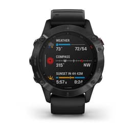 Smart Watch Gamin GPS Fenix 6S Sapphire - Preto