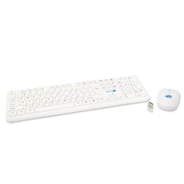 Simpletek Teclado QWERTZ Romeno Sem fios M&K RUMENO Kit Mouse and Keyboard