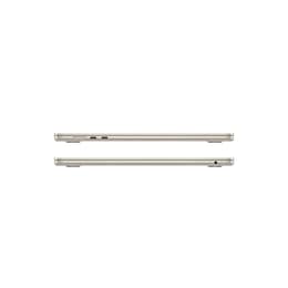 MacBook Air 15" (2023) - M2 da Apple com CPU 8‑core e GPU 10-Core - 8GB RAM - SSD 256GB - QWERTY - Inglês