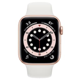 Apple Watch Series 5 (2019) GPS + Celular 40 mm - Alumínio Dourado - Bracelete desportiva Branco